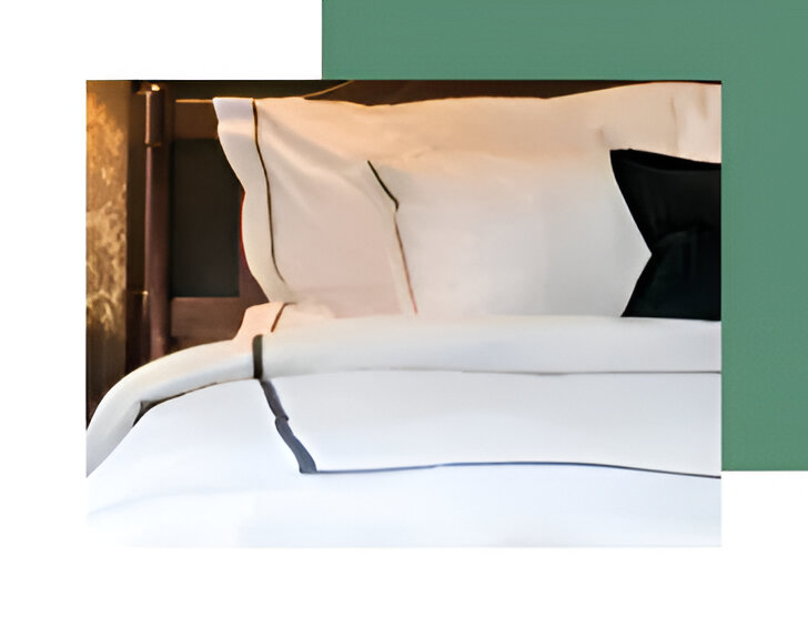 Why are French bedding brands the preferred choice for luxury hotels?